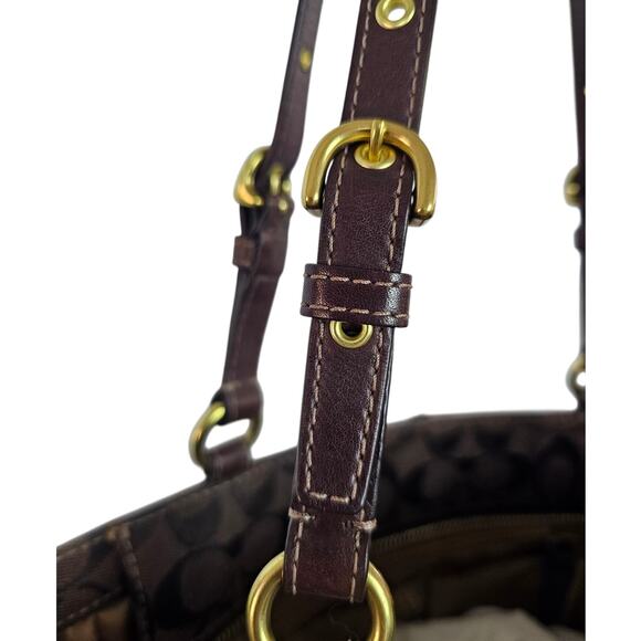 Coach EW Patchwork Tote- 13516 - Picture 6 of 9